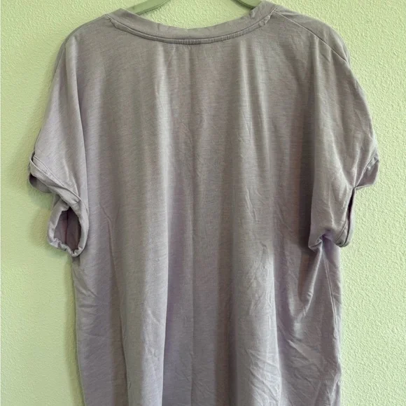 Women's Tommy Bahama Kauai V-Neck T-Shirt - Purple - Picture 3 of 3